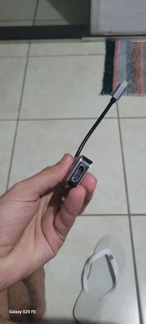 HUB USB COM ENTRADA P2 HDMI USB E CARREGAMENTO - Foto 3
