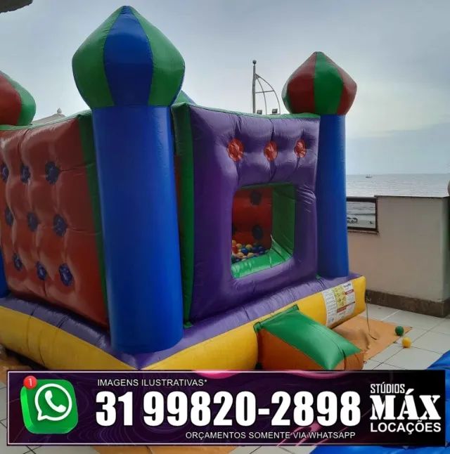 Aluguel de Castelinho inflável pula pula para festas - Foto 3