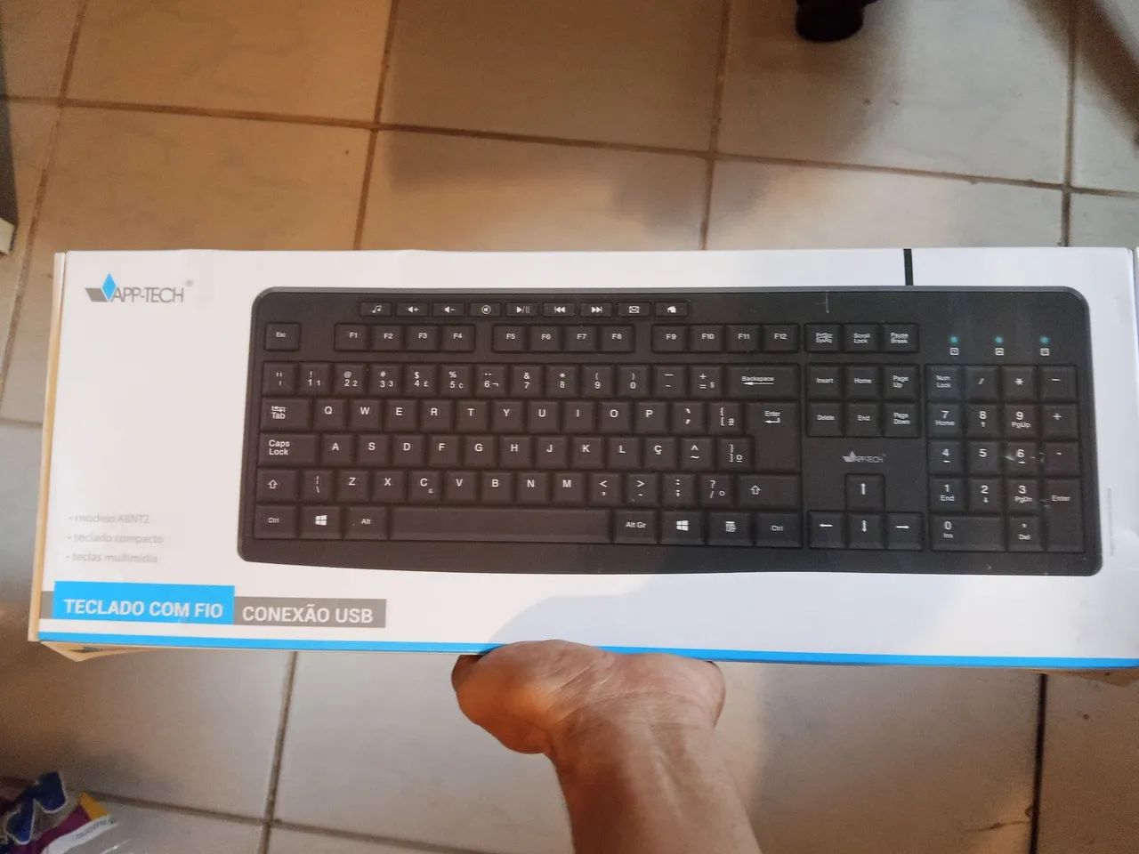 Teclado com fio app-tech - Foto 3