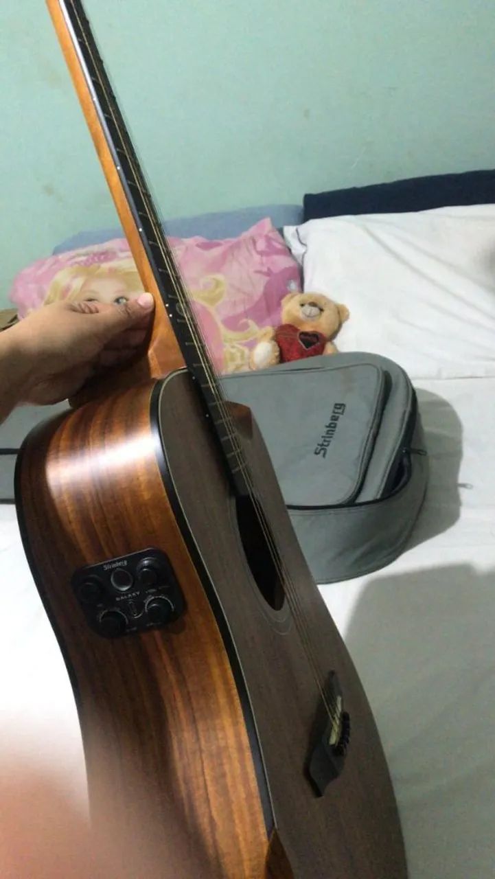 Violão com derley completo  - Foto 4