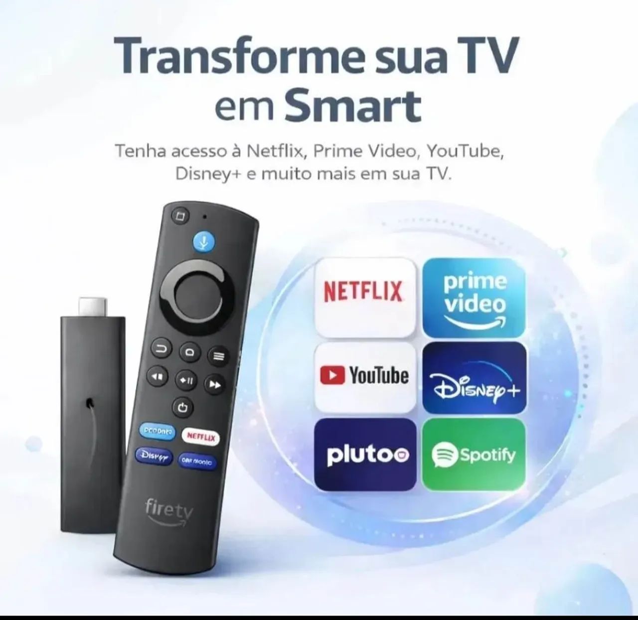 Dispositivo de Streaming Amazon Fire TV Stick 4K Select com Alexa e Wi-Fi - Foto 3
