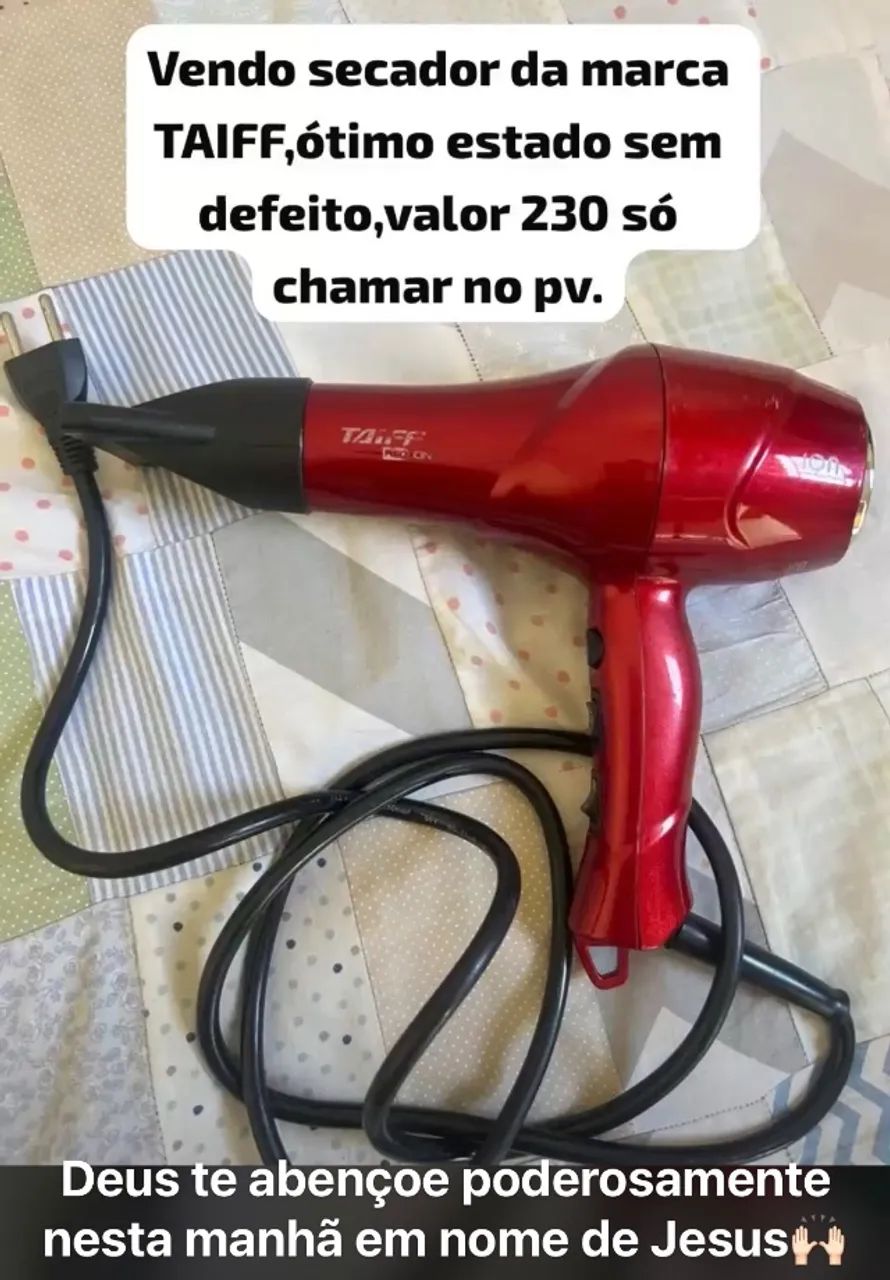 Secador TAIFF perfeito estado