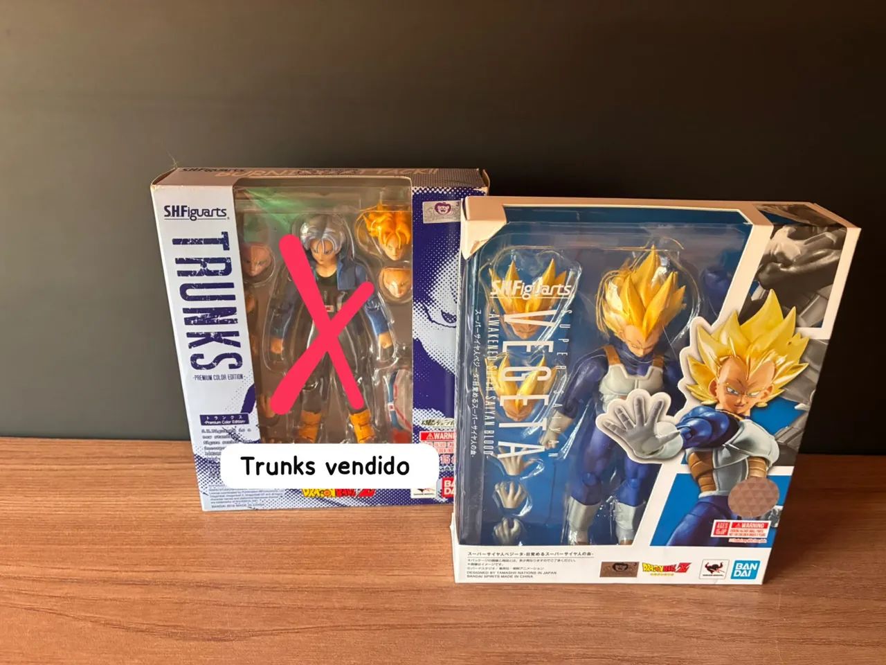 Vegeta (Lacrado) - Trunks Vendido 