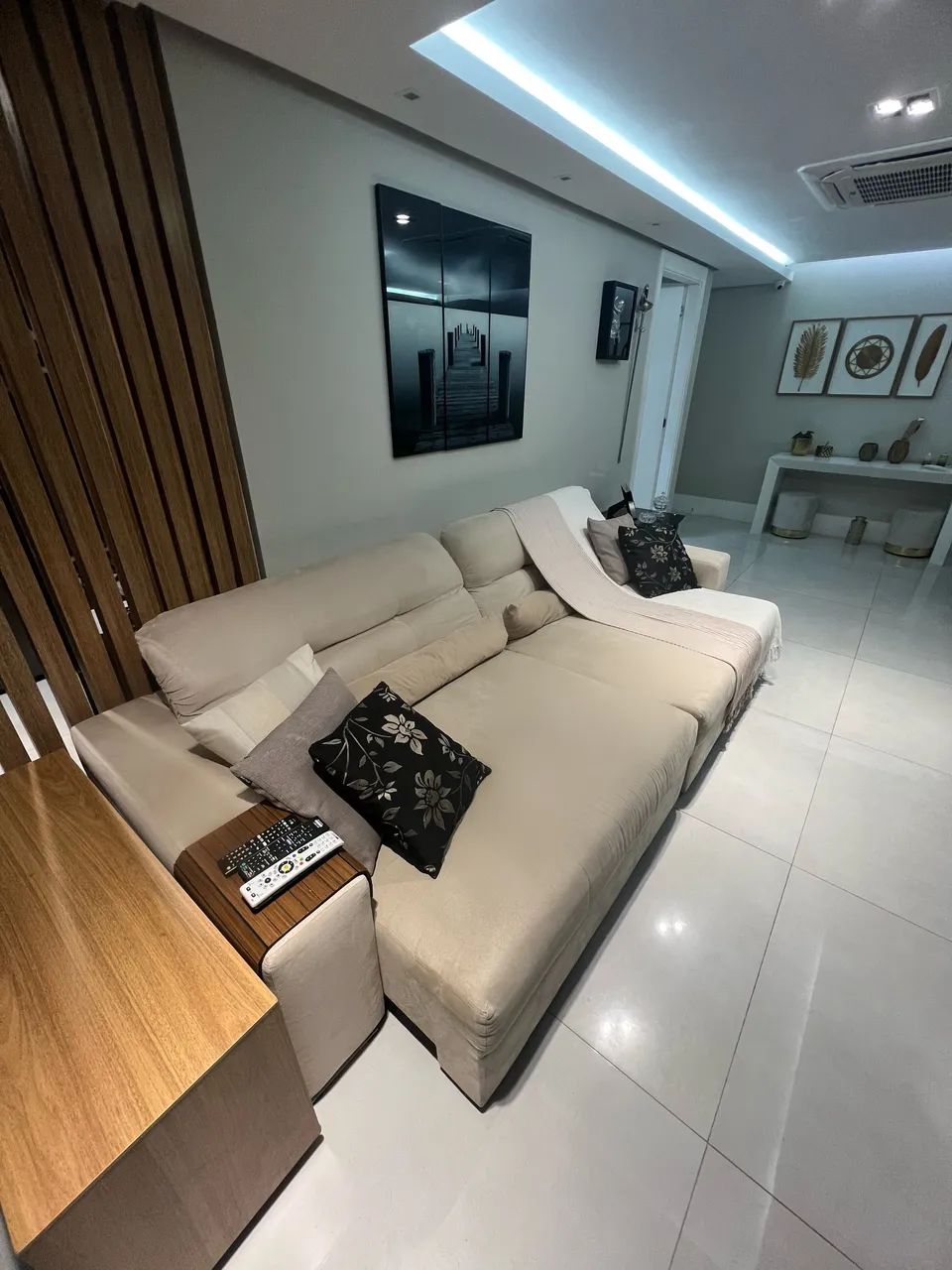 Sofá retrátil 2,90m em perfeito estado, de extrema qualidade e conforto.  - Foto 3