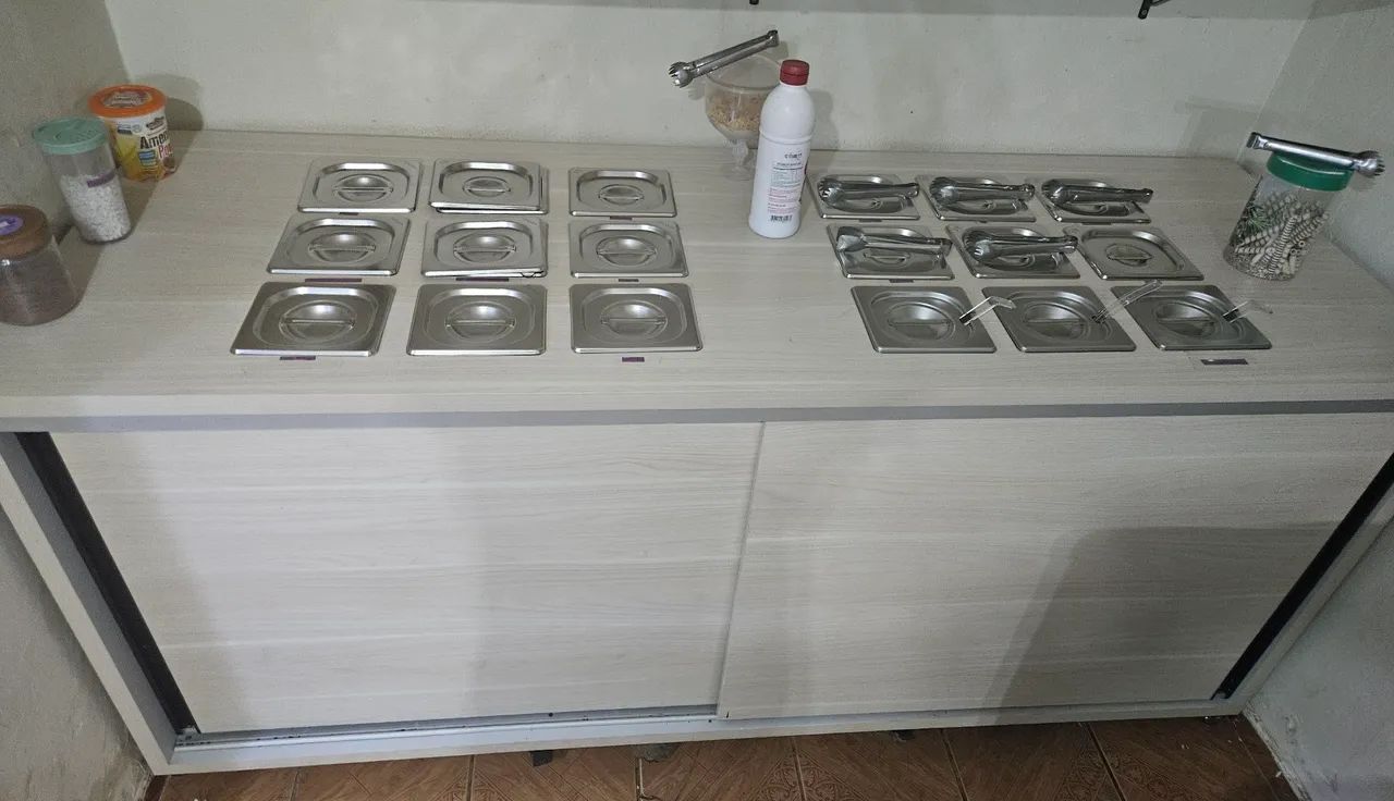 Balcão para adicional, não e para refrigera 