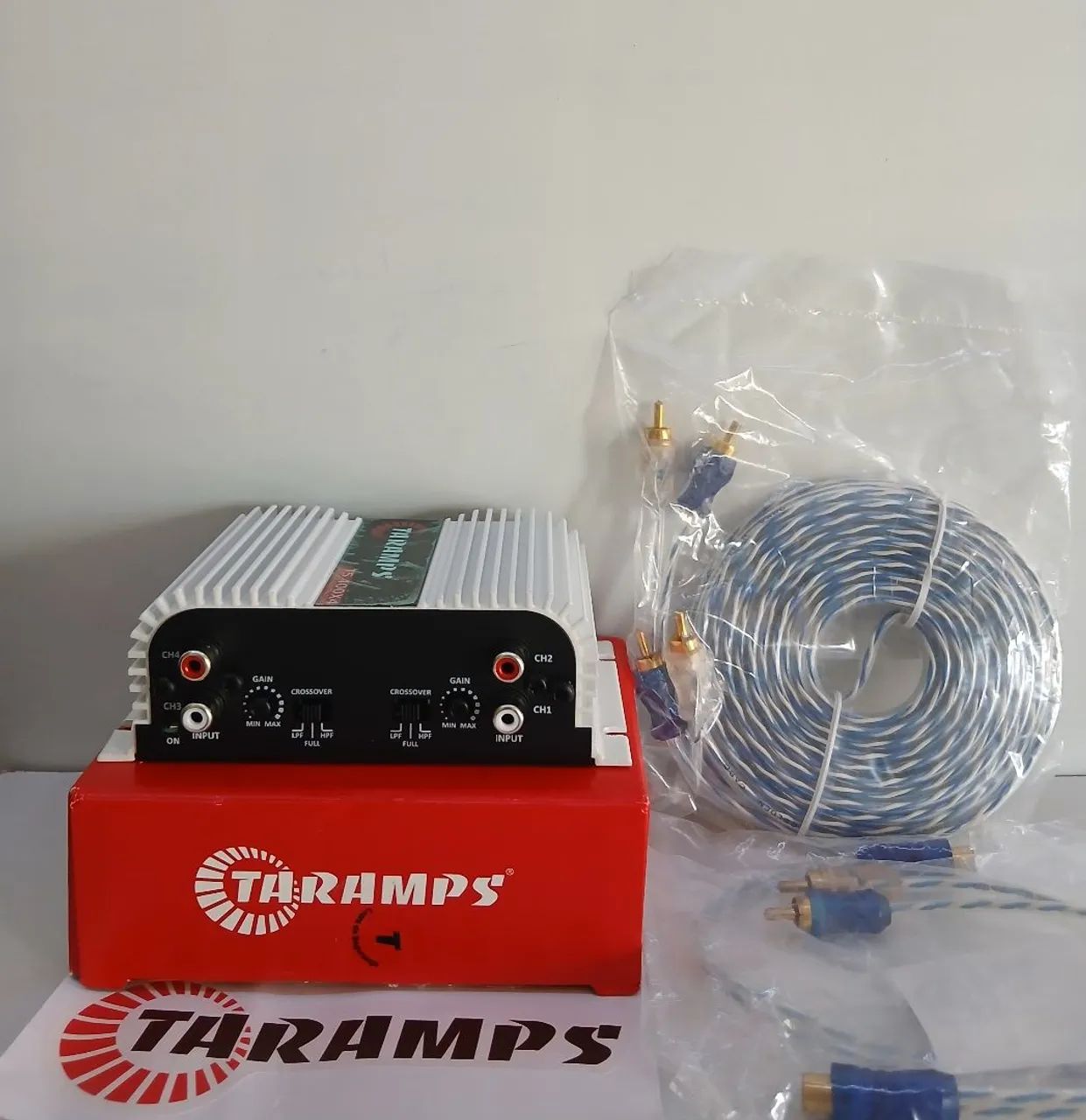 Módulo taramps ts400.4 e cabos  - Foto 2