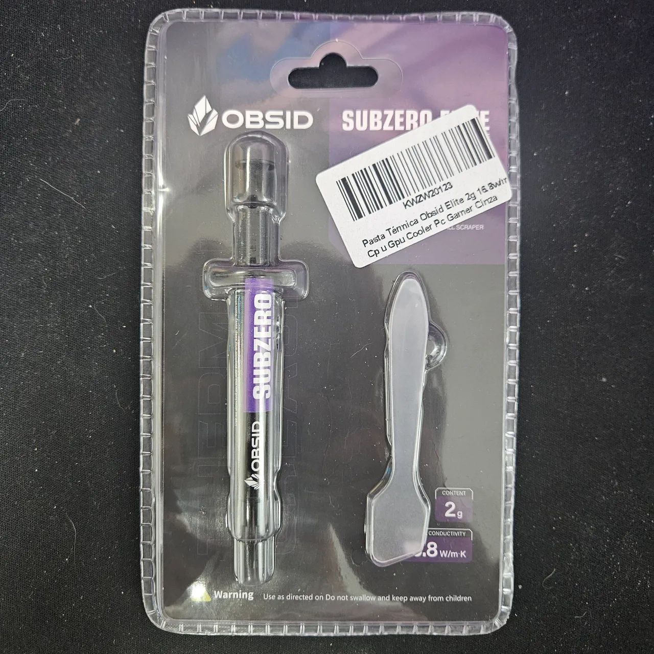 Pasta térmica Obsid Subzero elite 2g