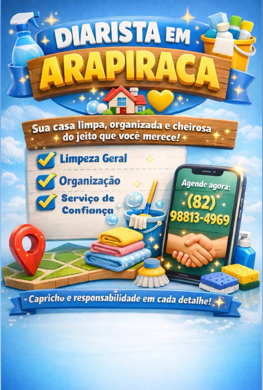 Diarista Arapiraca 