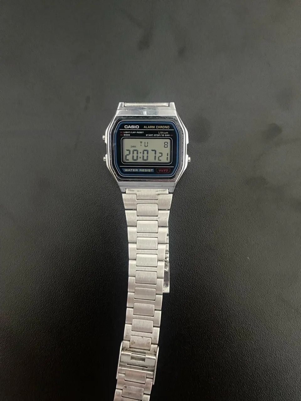 Relógio Casio Vintage A158W-1DF Original
