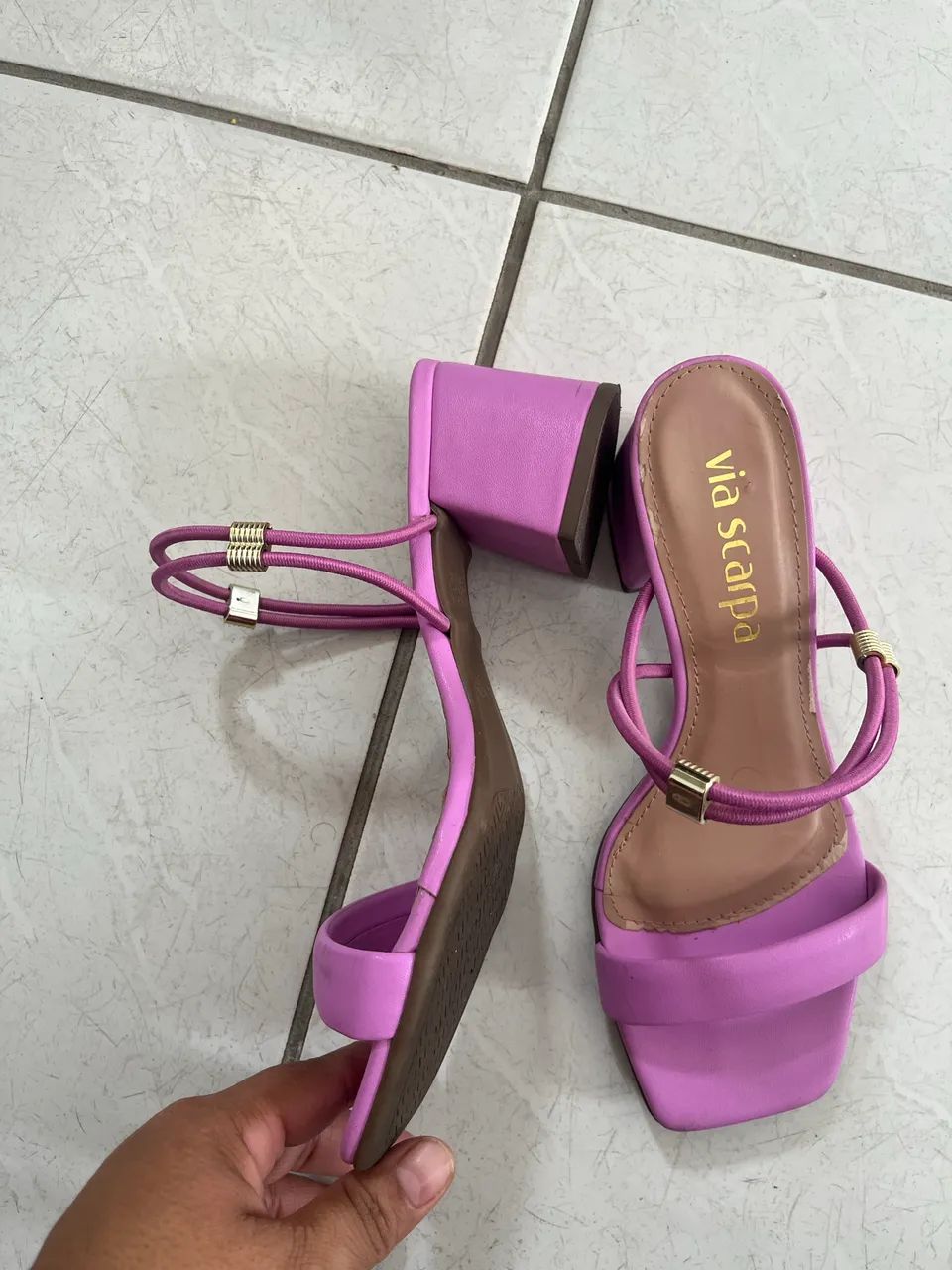 Sandália n 35 - Foto 4