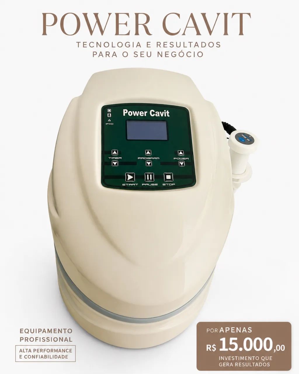 Power Cavit Plus lipocavitacao 