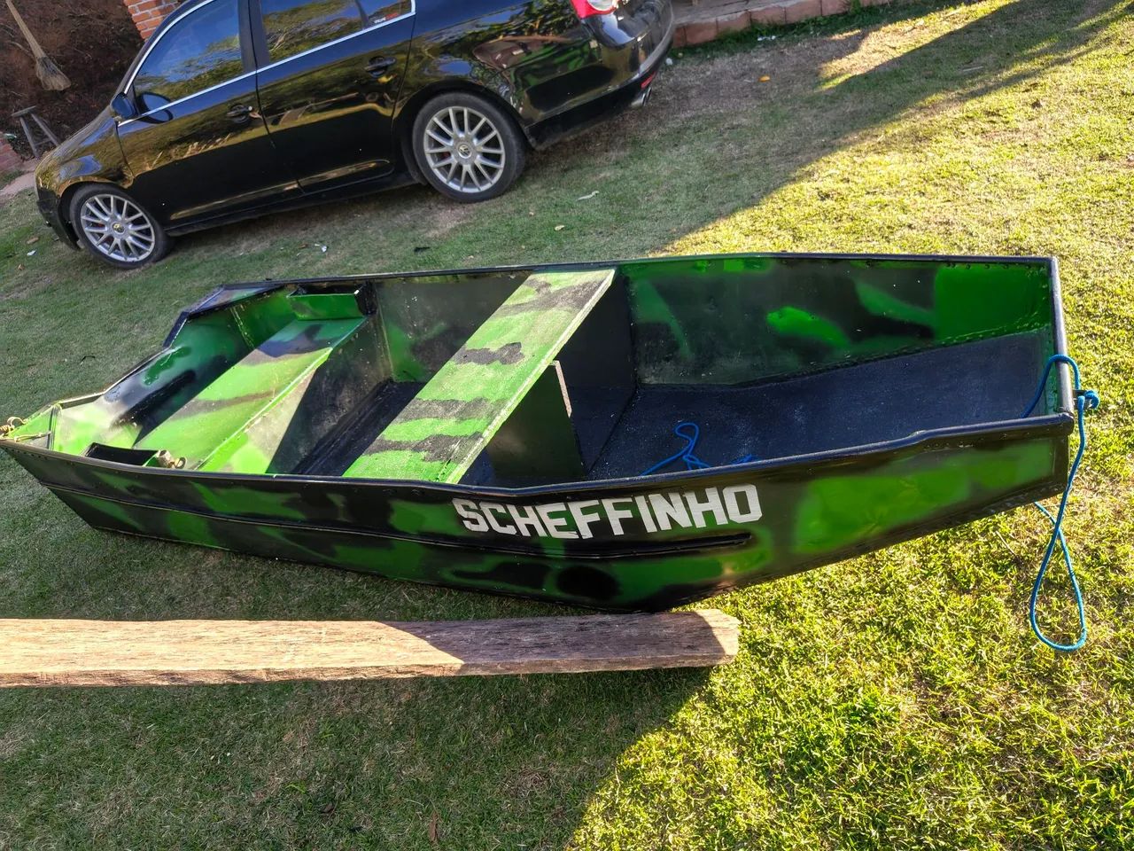 Barco em alumínio 