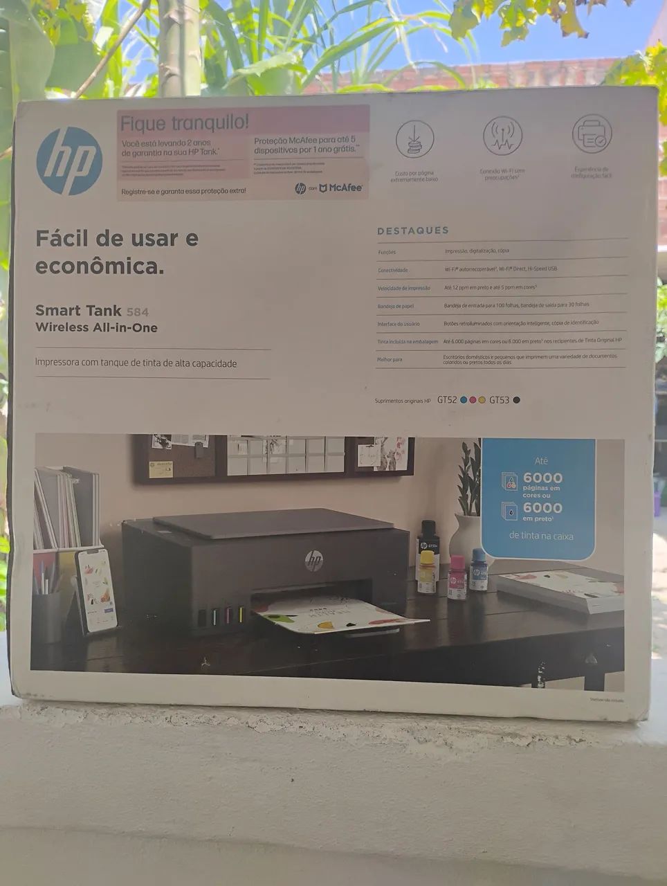 Impressora HP tanque de tinta nova - Foto 2