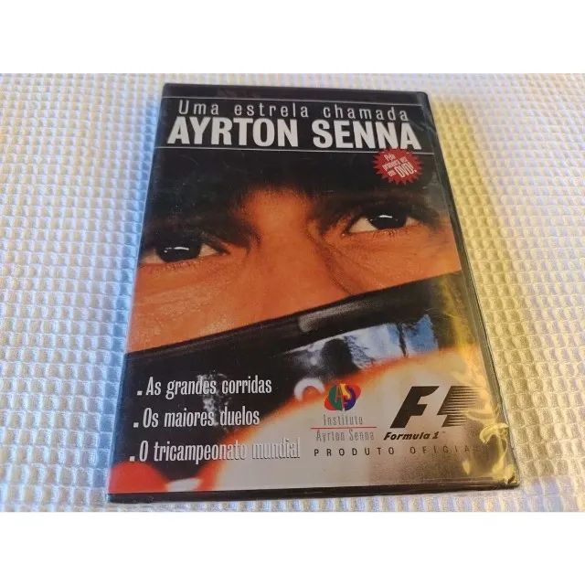 Ayrton Senna - Uma Estrela Chamada Ayrton Senna DVD Documentário Lacrado