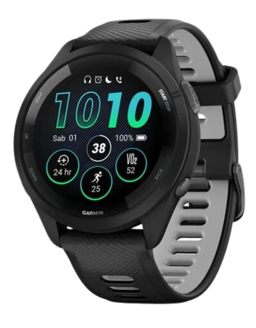 Relogio Garmin Forerunner 265 Music Triatlo, Corrida e Natação - Foto 5