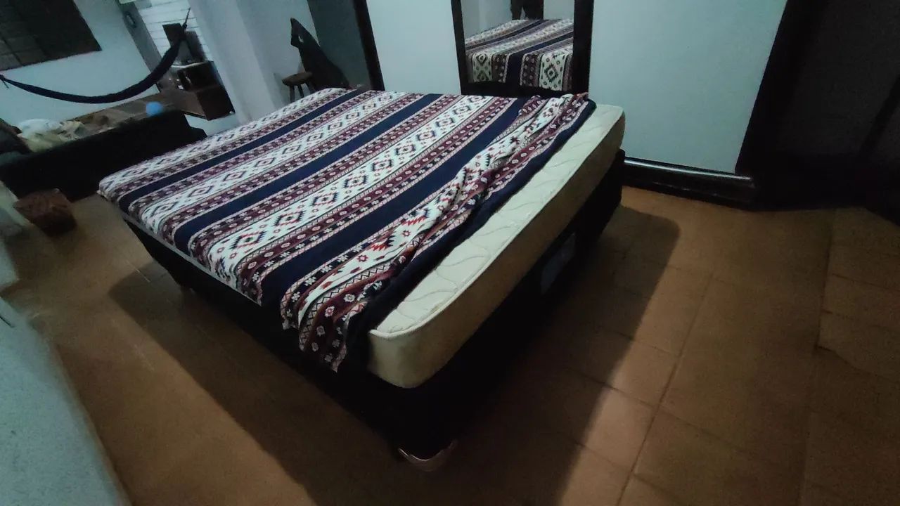 Cama box + colchão casal - Foto 3