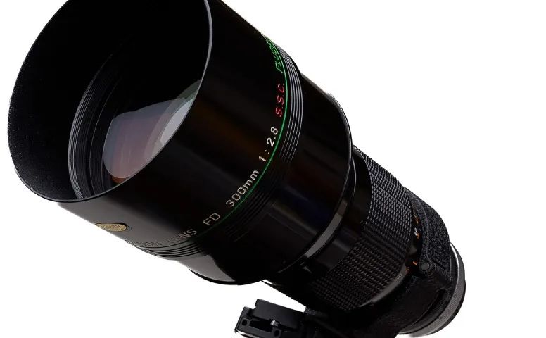 Lente Canon FD 300mm 2.8 ssc Fluorite (Raro Estado) - Acessórios
