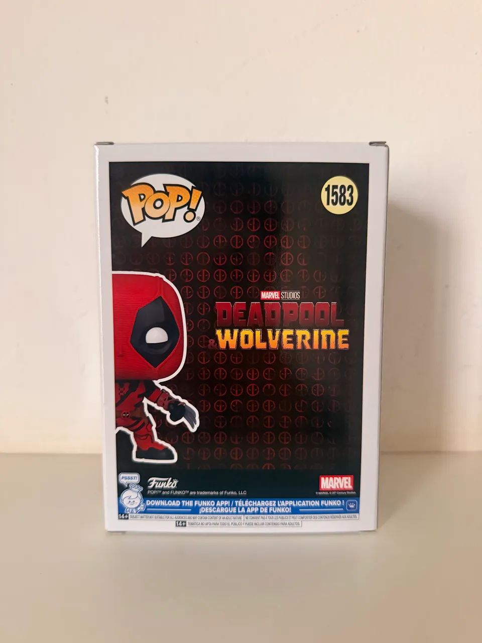Funko Pop Marvel: Deadpool #1583 (With Claws) Deadpool & Wolverine - Foto 2