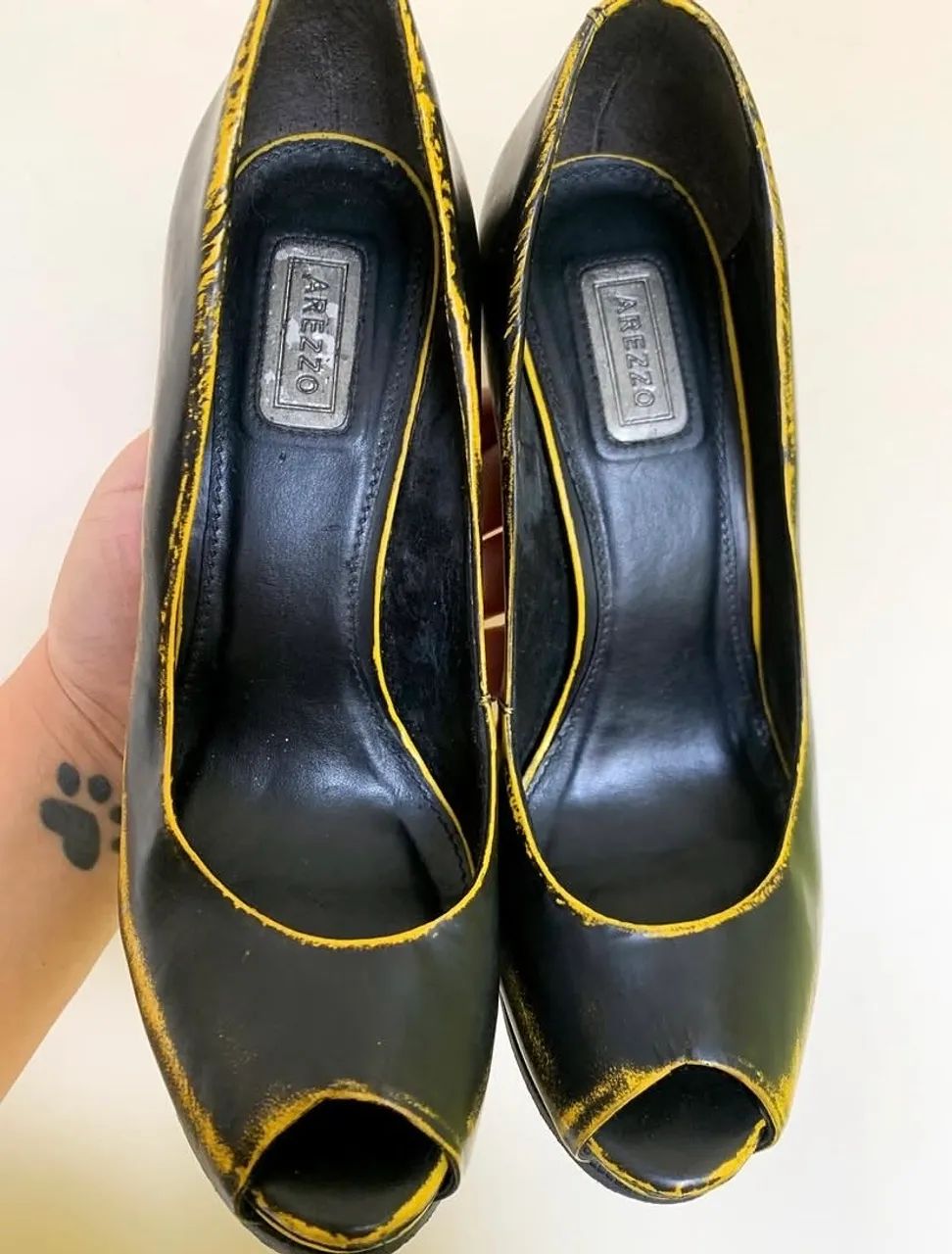 Sapato peep toe - Arezzo  - Foto 3