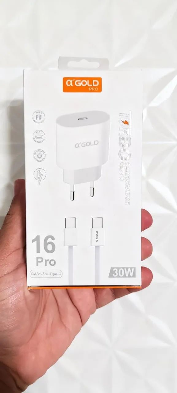 Carregador Iphone Tipo C Turbo