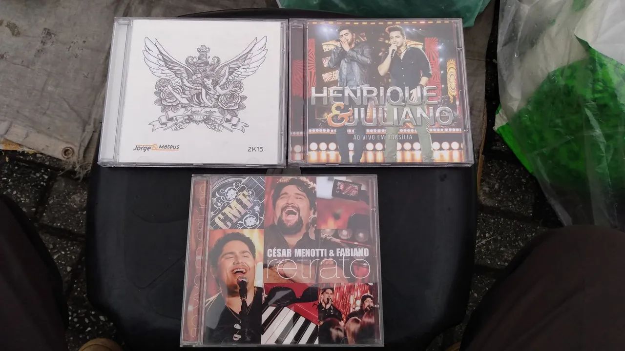 Kit 3 CDs originais ótimo estado. 