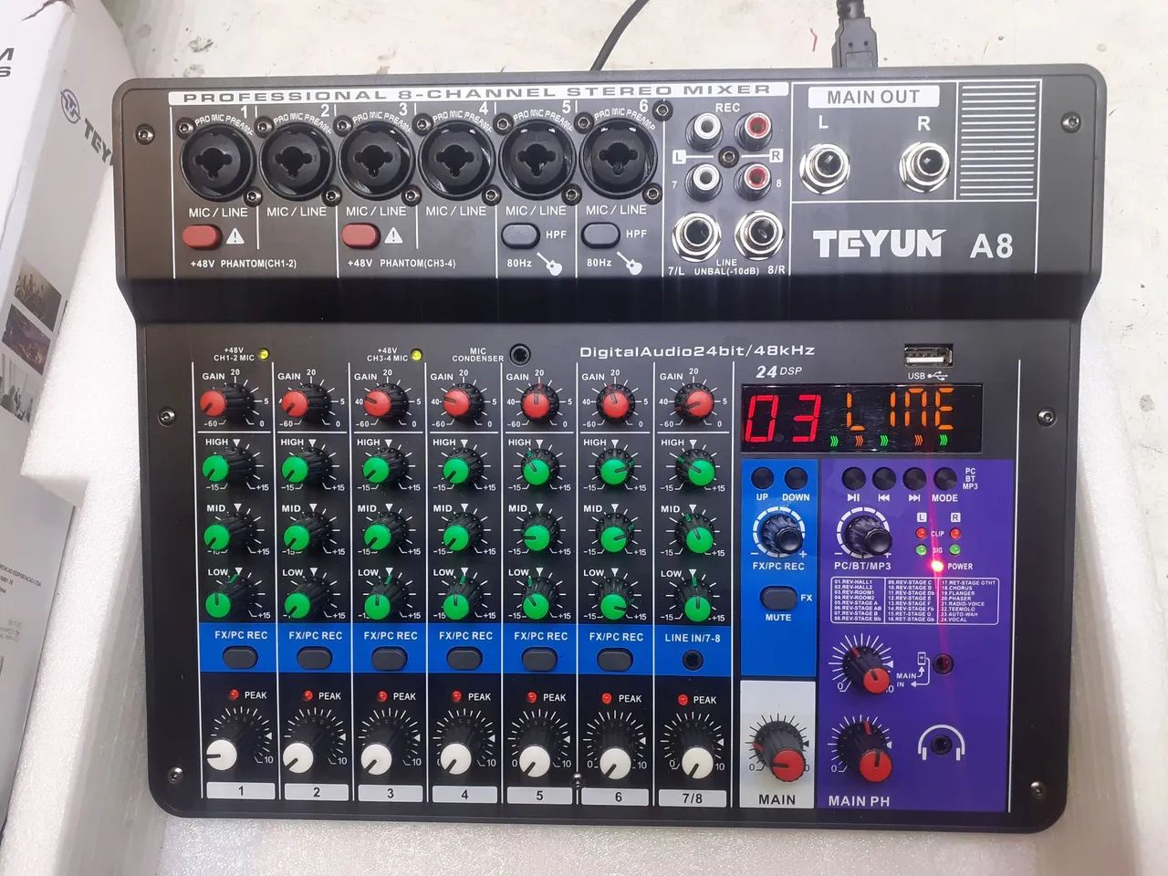 Mesa de som Nova!