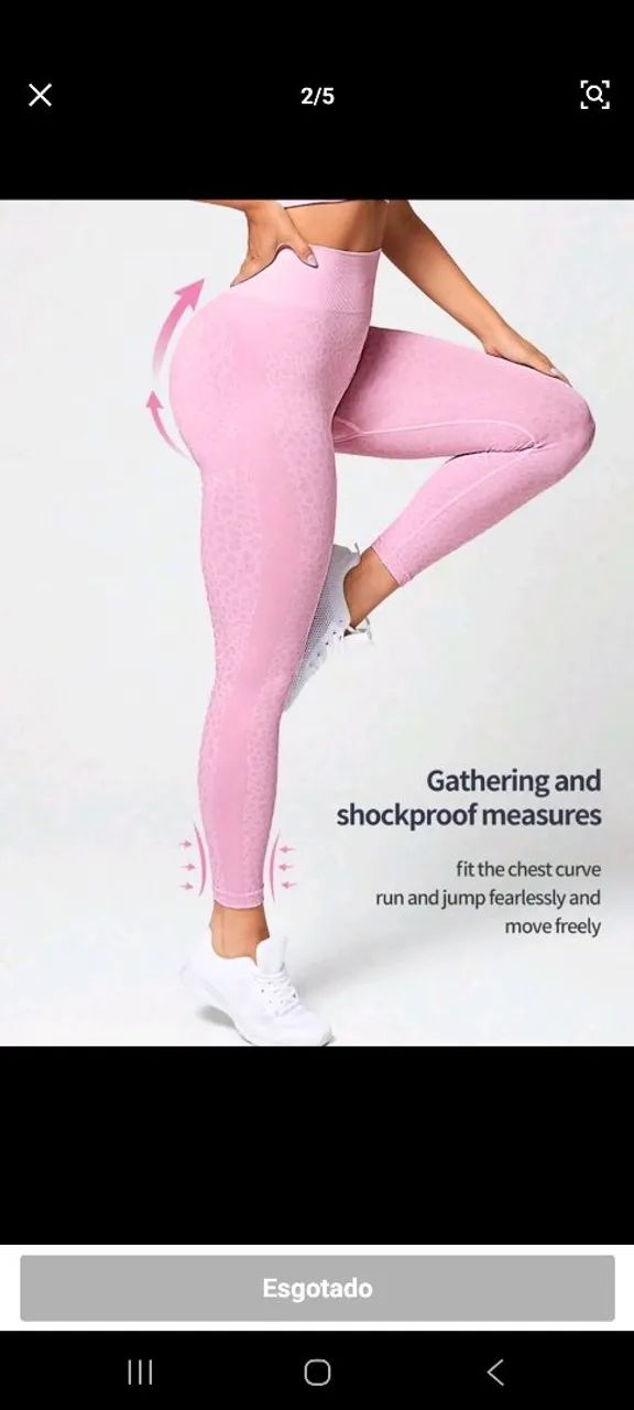 Calça Fitnes Shein várias cores  - Foto 5