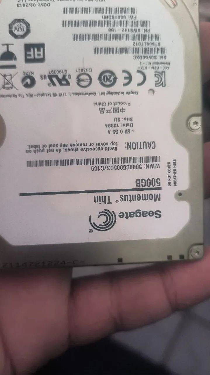 HD de 500 gb  - Foto 2