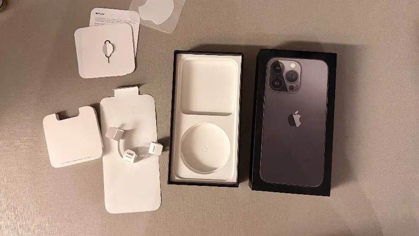 iPhone 13 Pro 128GB - Cinza escuro - conservado - Celulares e
