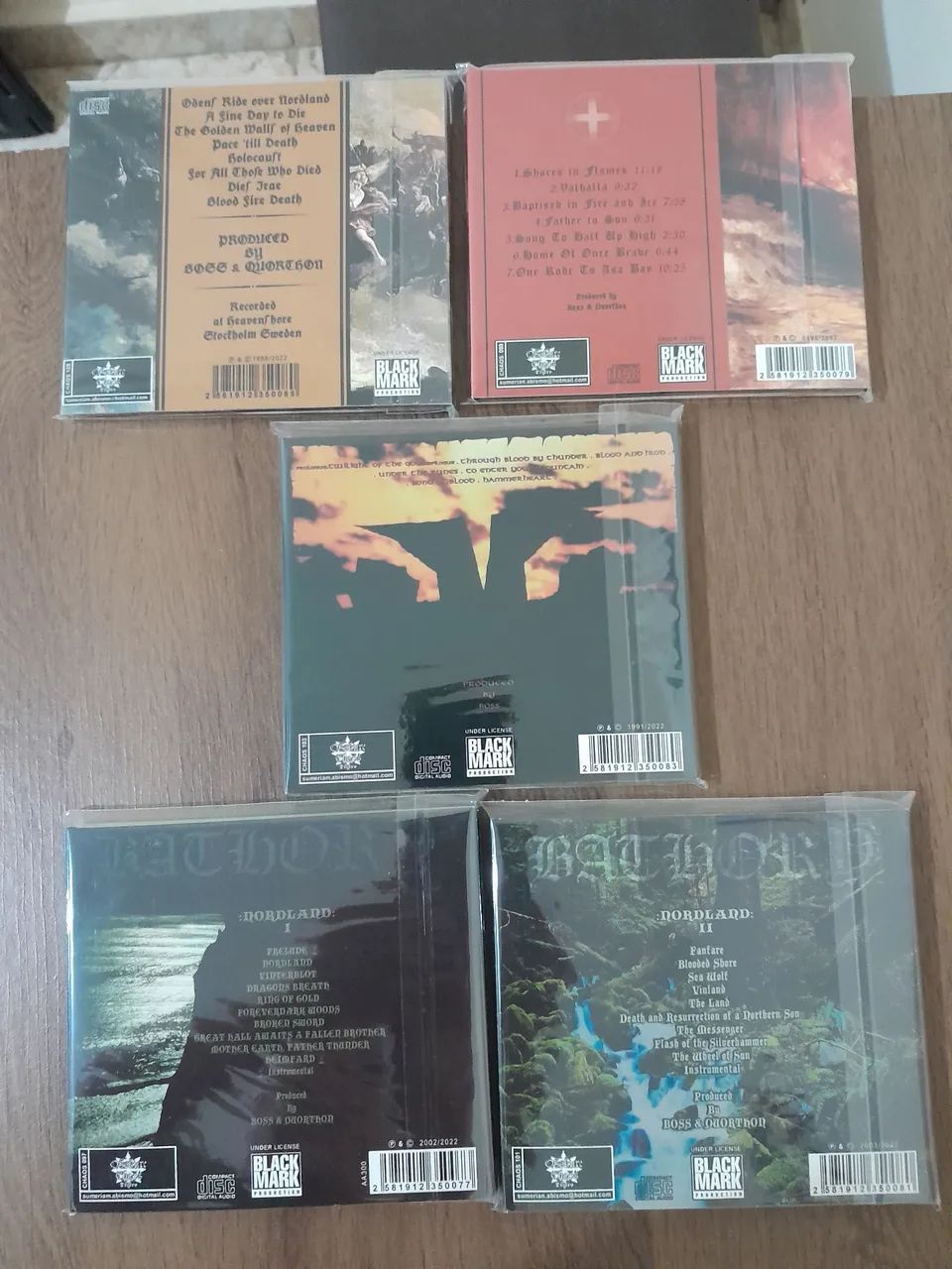 Bathory / CD5枚セット Bathory - Lote 5 cds - CDs, DVDs etc - Taquara Preta, Cataguases