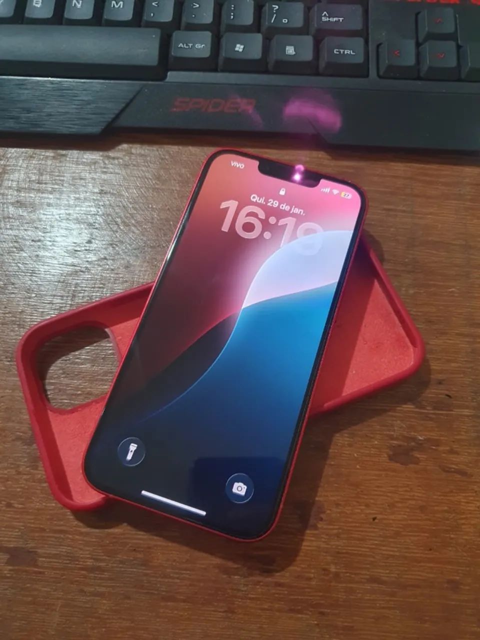 iPhone 13 256 GB (product)red - Celulares e Smartphones - Uruará