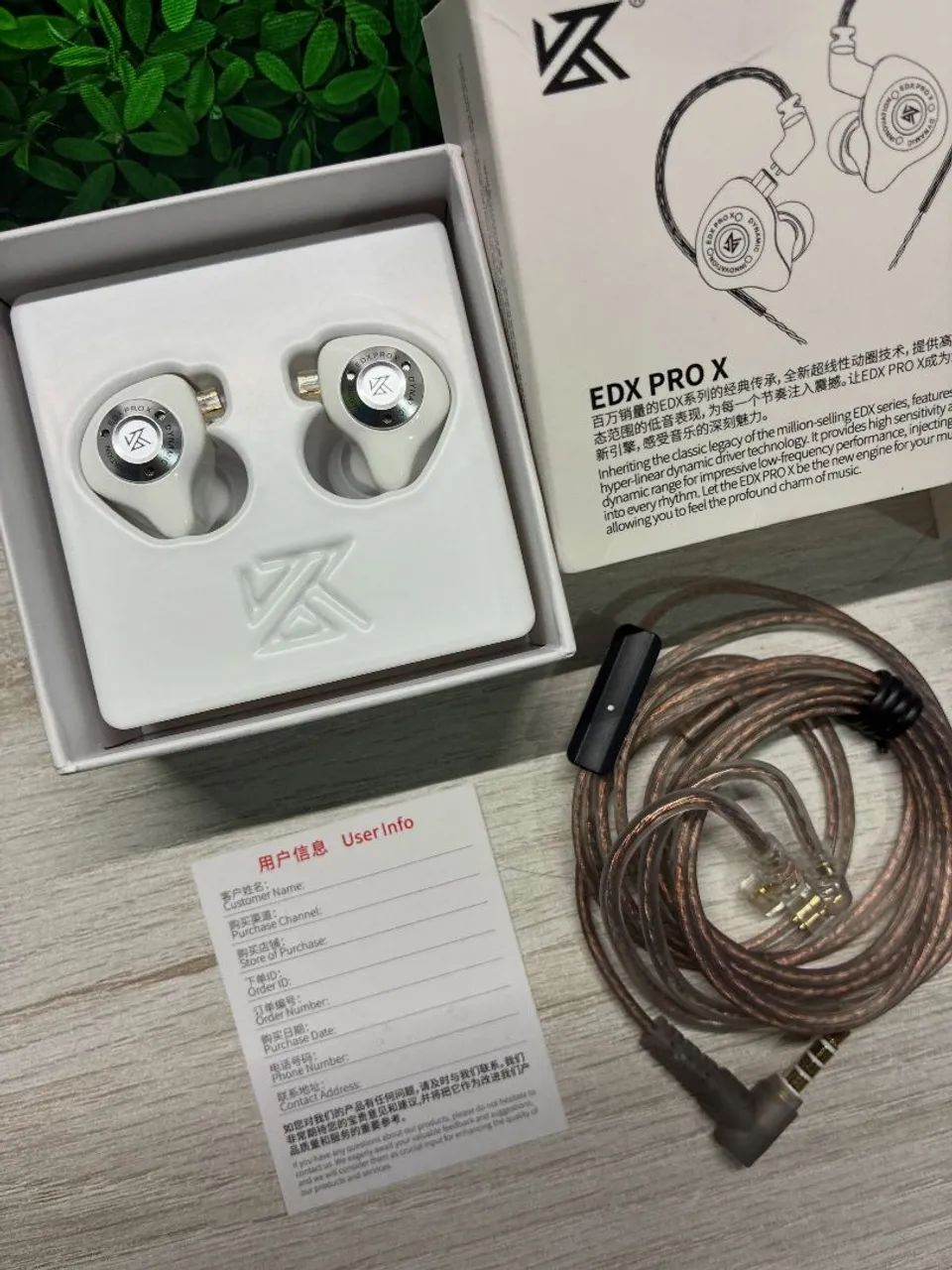 Fone Kz Edx Pro X Com Microfone  - Foto 4