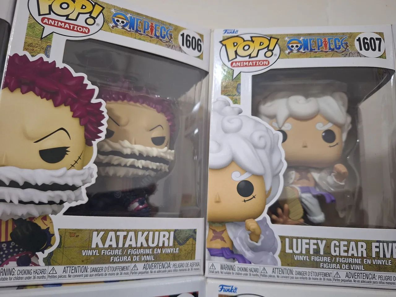 Funko pop - One Piece - Luffy gear 5 & Katakuri 