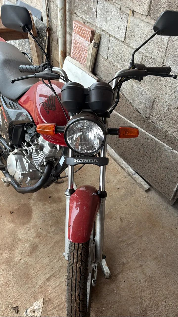 CG 150 partida elétrica
