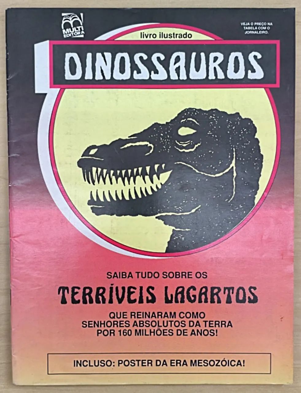 FIGURINHAS ÁLBUM DINOSSAUROS MULTI EDITORA - 1993 - Foto 2