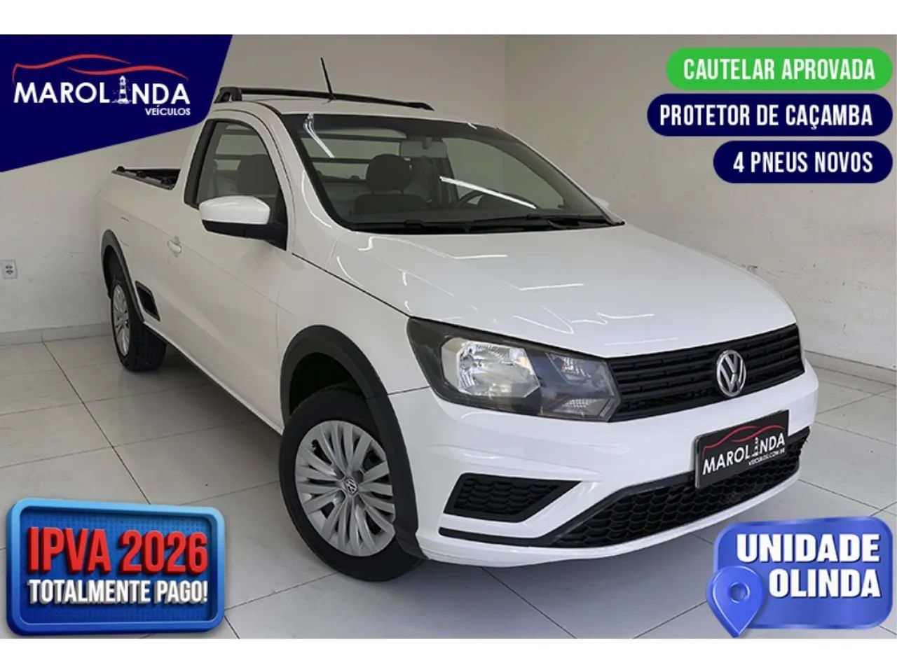 Volkswagen Saveiro Saveiro Robust 1.6 Total Flex 16V 2023