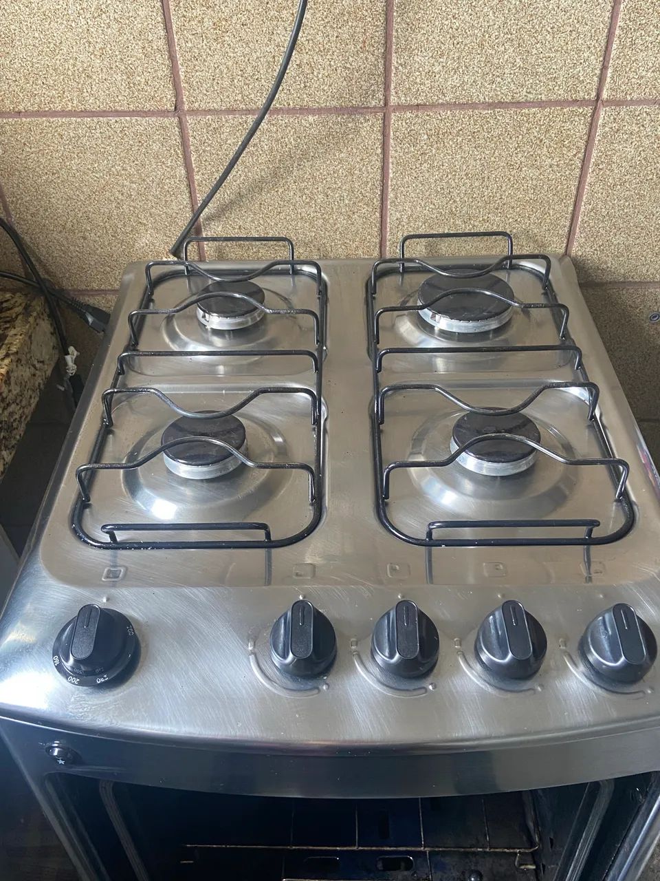 Fogão inox 4 bocas  - Foto 3