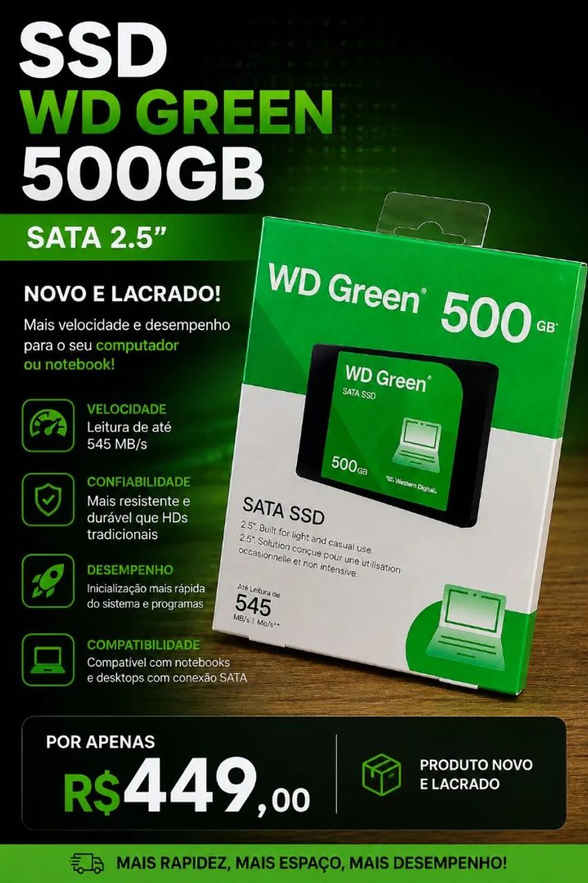 WD GREEN 500 GB