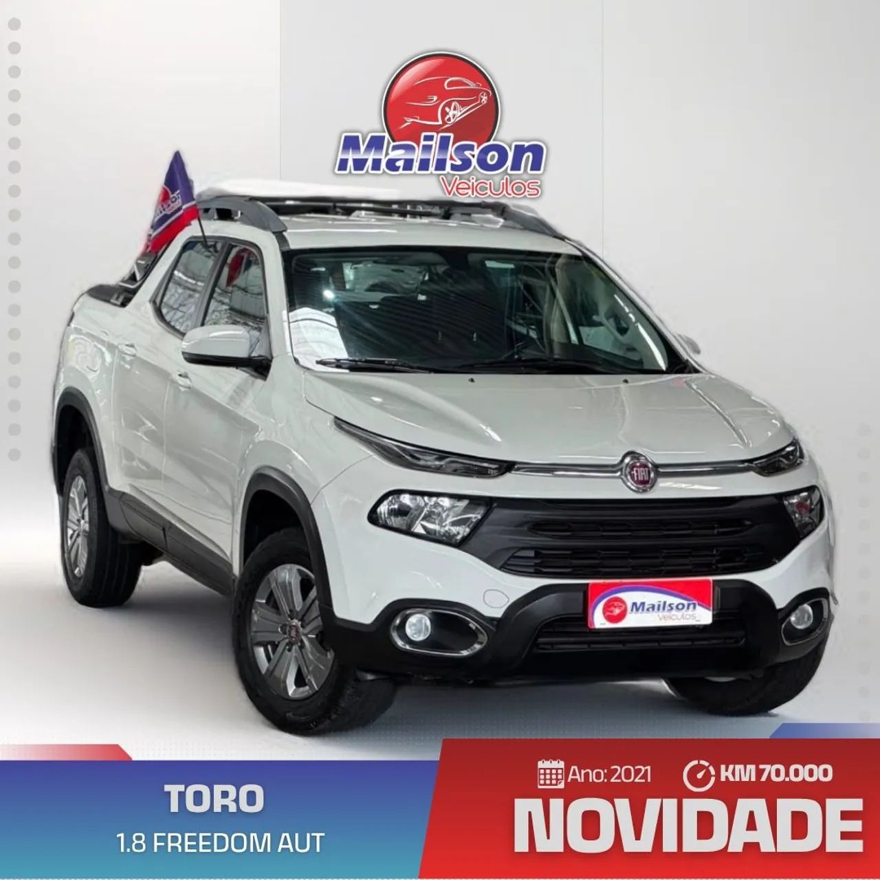 Fiat Toro Toro Freedom 1.8 16V Flex Aut. 2021