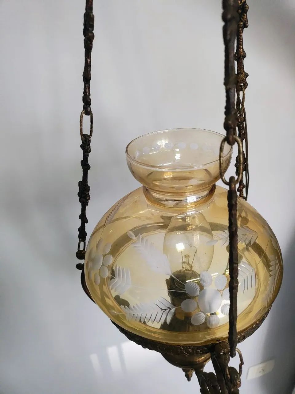 Luminária antiga  - Foto 3