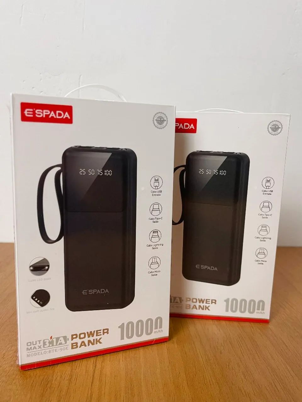 Power Bank E'SPADA 10.000mAh