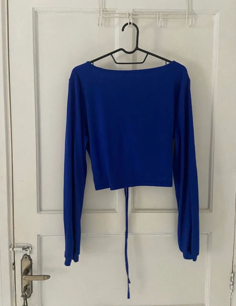 Blusa cropped azul - Foto 5