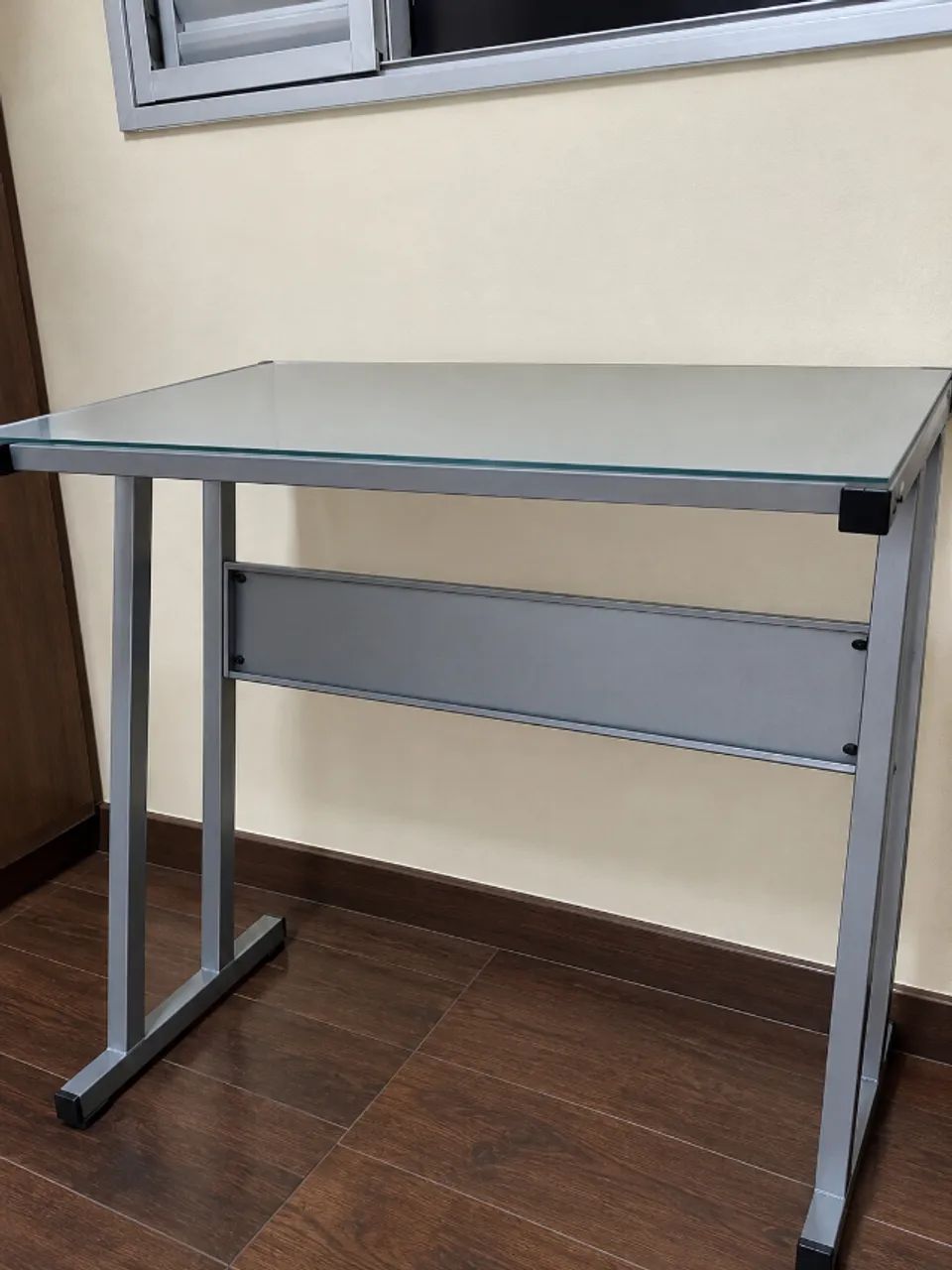Mesa de vidro para escritório/quarto