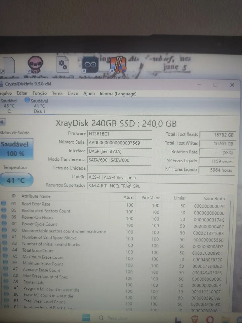 SSD 240 gb xraydisk - Foto 2