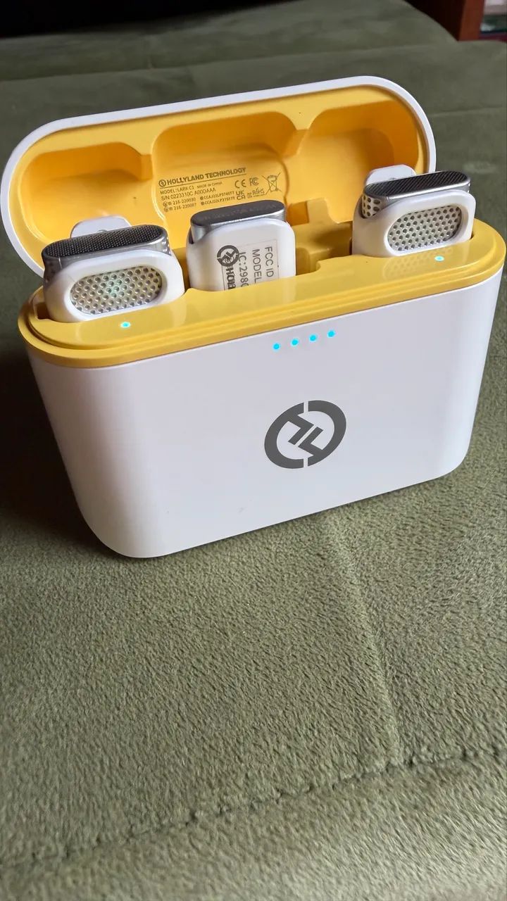 Microfone hollyland duo lark C1 - Foto 3