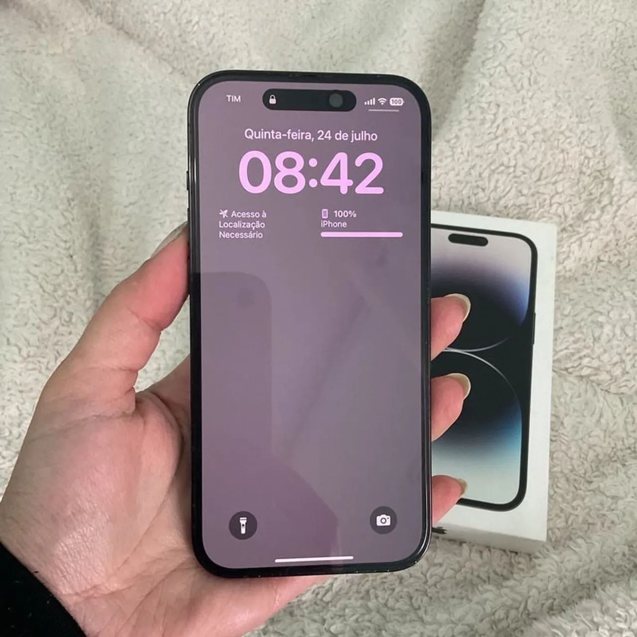 iPhone 14 Pro ZERADO, estado de lacrado  - Foto 2
