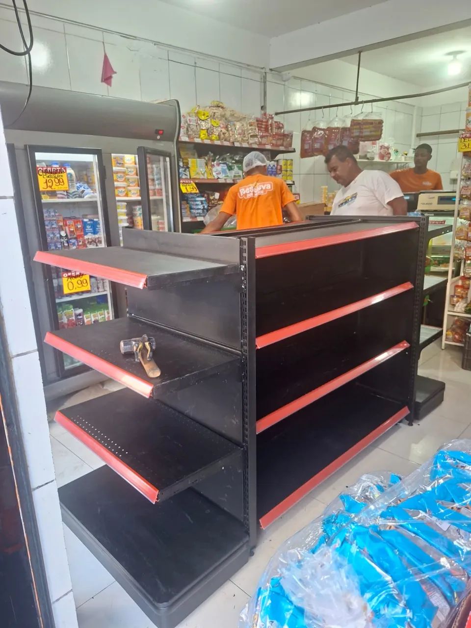 Prateleira para mercado