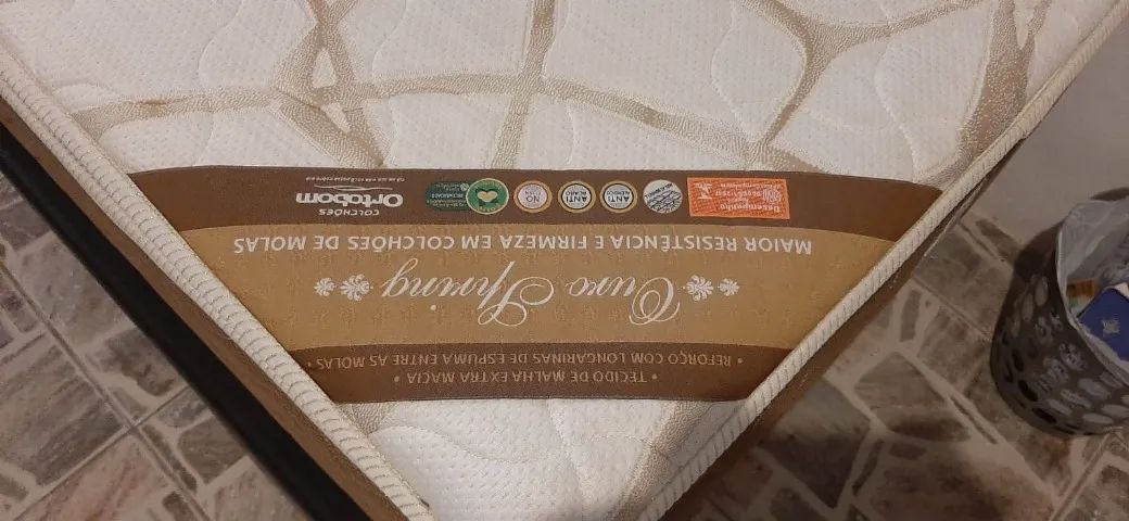 Colchão de solteiro com cama box - Foto 2