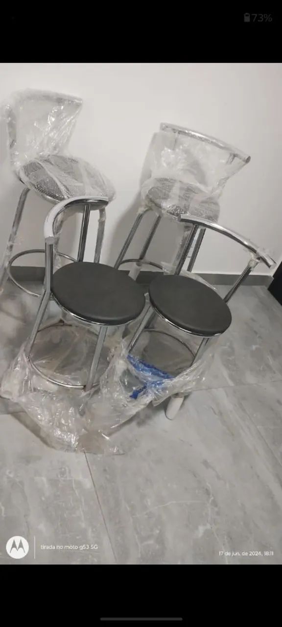 Jogo de banquetas MILANO 