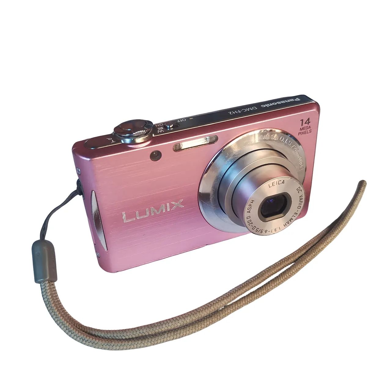 Câmera digital Panasonic Lumix DMC-FH2 HD 14.1mp (Rosa) - Câmeras